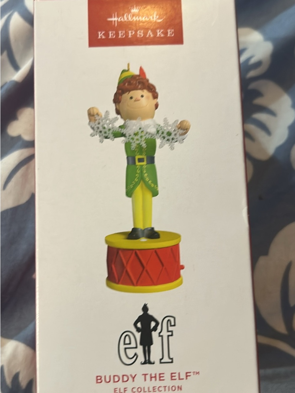 Hallmark Buddy the Elf Figurine - Green, Yellow, Red
